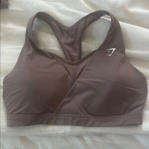 Gymshark Mocha Sports Bra mesh